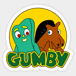 Happy Gumby Sticker